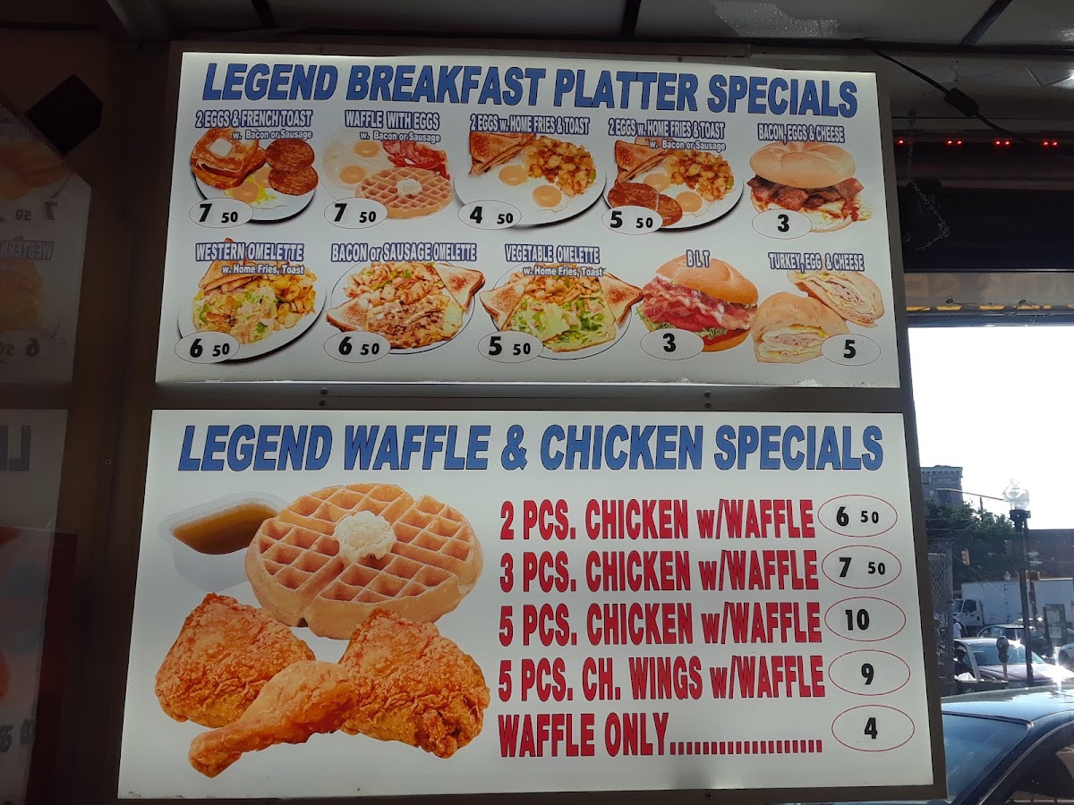 Legend Restaurant Menu - Image 6